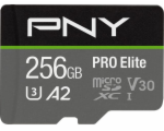 PNY PRO Elite microSDXC 256GB , SD P-SDU256V32100PRO-GE